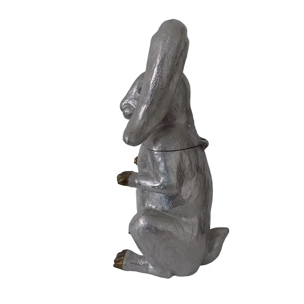 Vintage Arthur Court Rabbit wine cooler wine bucket chiller 1986